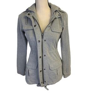 KUT FROM THE KLOTH Grey Cinch Waist Jacket